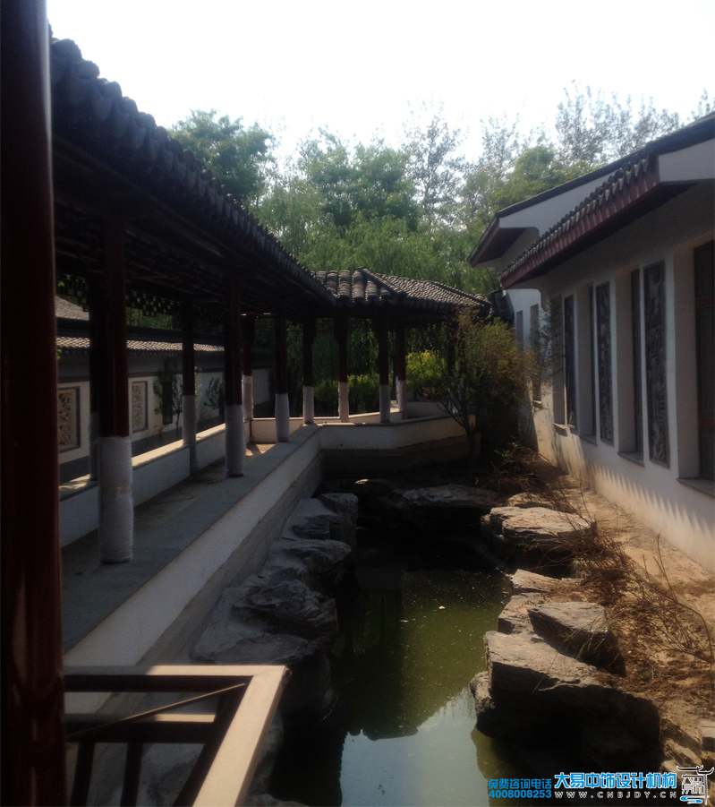 北京房山中式园林完工实景图及中式设计案例