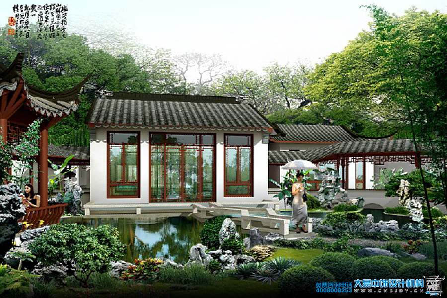 中式风格私家园林设计案例赏析