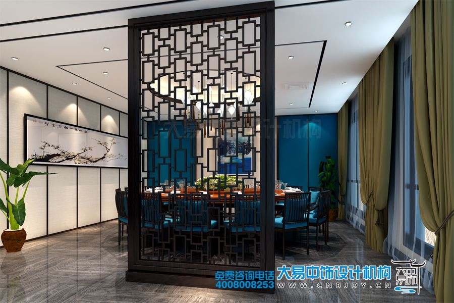北京国际酒店新中式装修风格设计古今艺术文化的碰撞