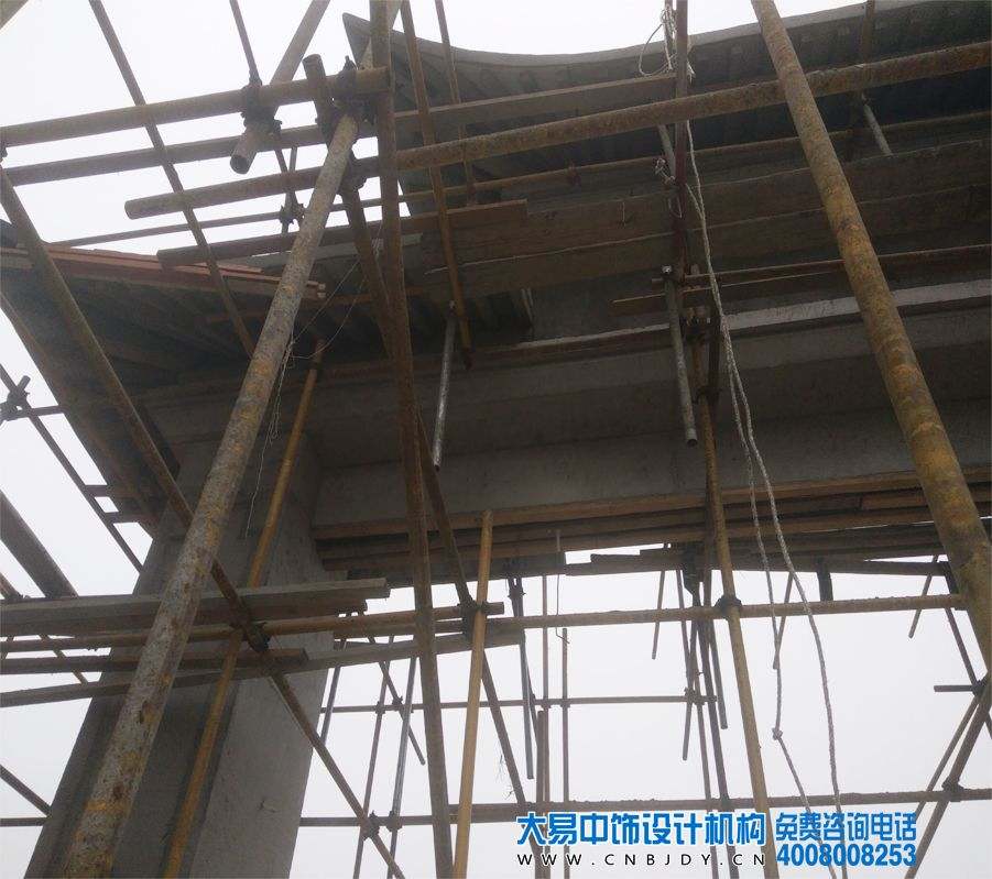 中式装修施工效果图