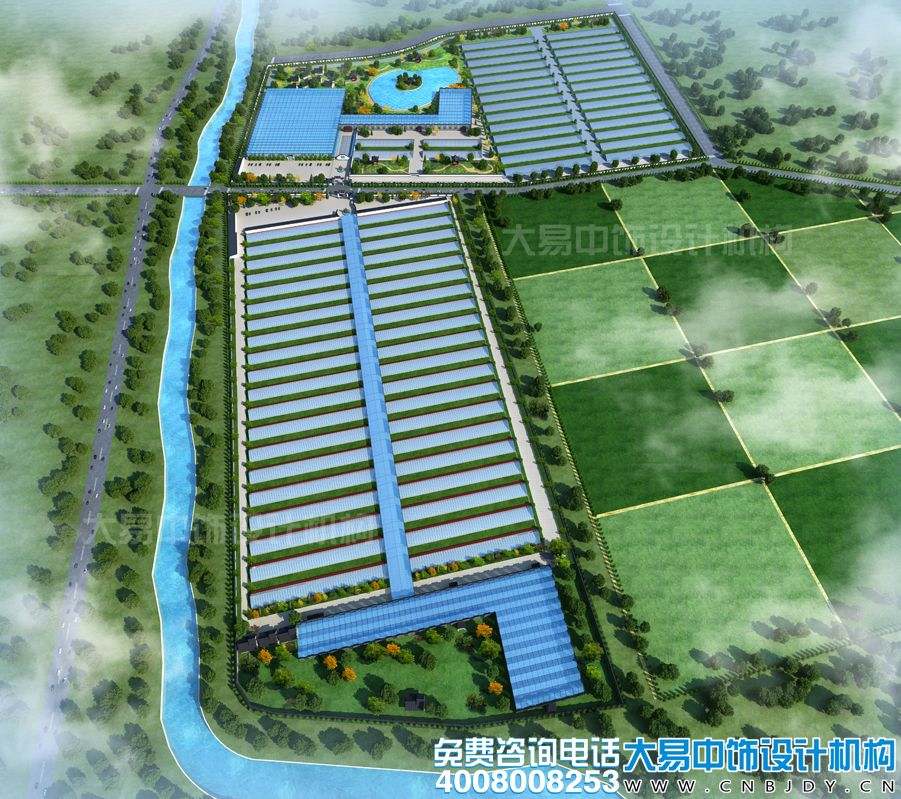 北京大兴农业科技体验园规划设计效果图