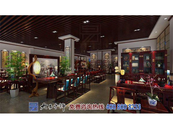 汝州红木典藏馆中式设计 尽显汝瓷之都的艺术底蕴