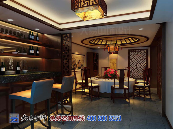 中式餐厅中式装修，中式装修效果图