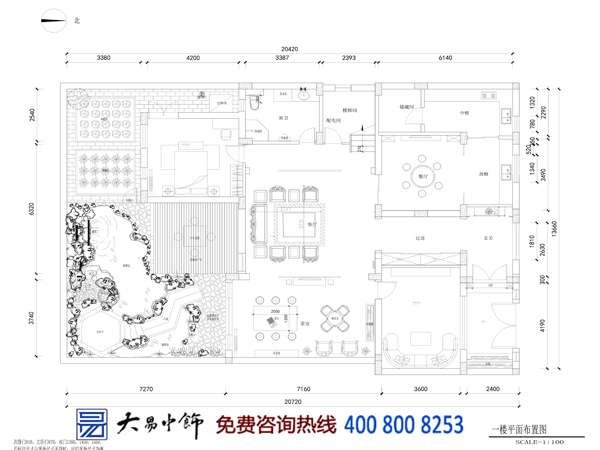 香山别墅中式设计装修 宛若隔世的桃源人生