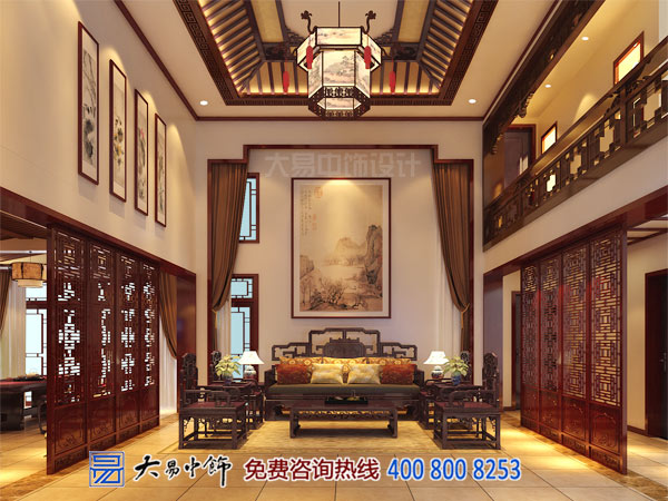 香山别墅中式设计装修 宛若隔世的桃源人生