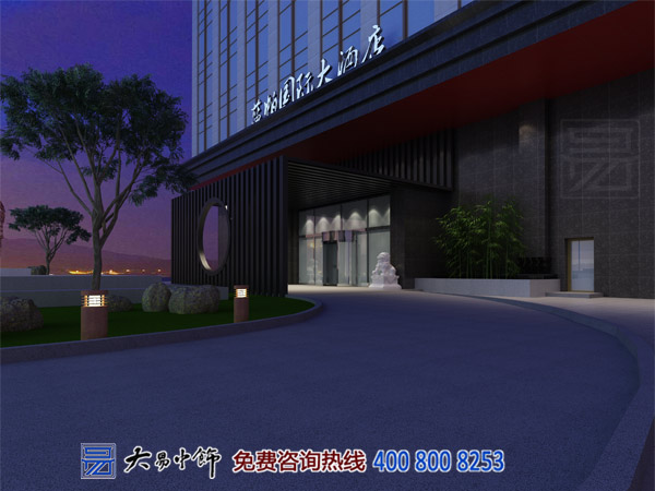 北京国际酒店新中式装修风格设计古今艺术文化的碰撞
