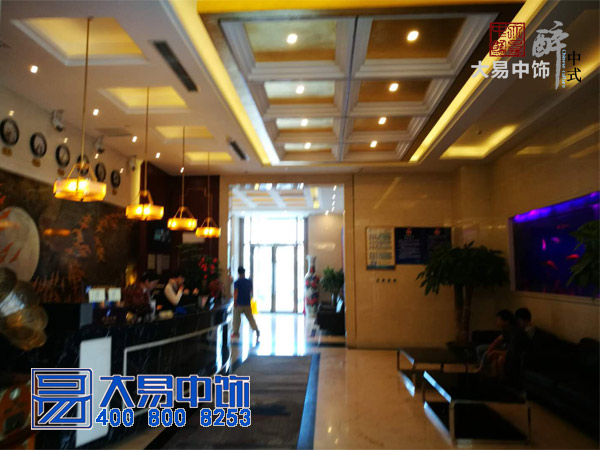 中式酒店中式装修竣工现场 国际大酒店中式设计