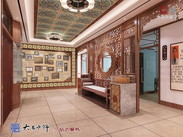 国医馆知药堂中式装修设计 渲染的传统中医文化