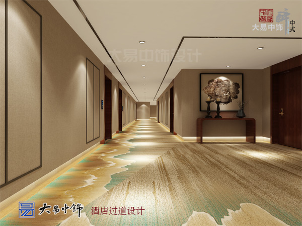 北京兰帕国际酒店商务会议厅新中式风格装修设计(一)