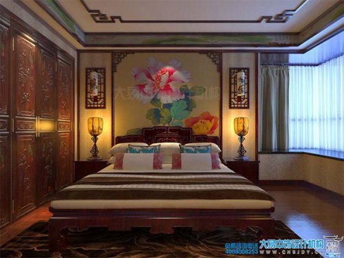 中式风格卧室背景墙怎么设计比较好？